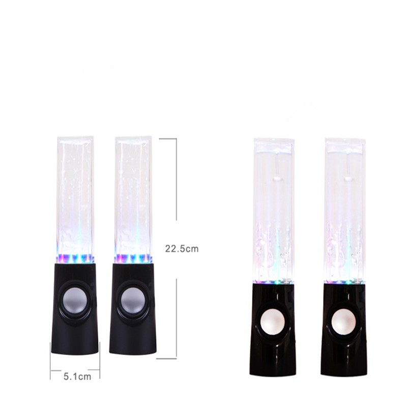 LED Dancing Water Bluetooth Speaker – Music Sync Fountain Light Speaker - Lofty Enterprises