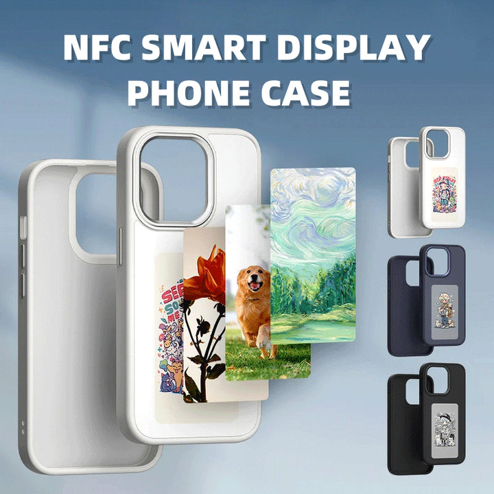 E-Ink NFC Smart Phone Case – Custom Image Display for iPhone - Lofty Enterprises