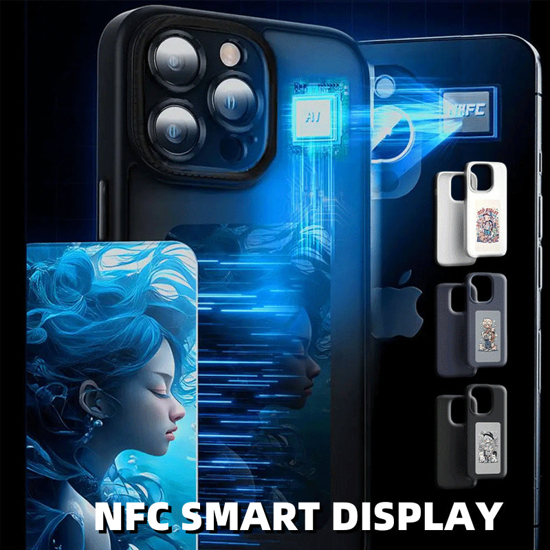 E-Ink NFC Smart Phone Case – Custom Image Display for iPhone - Lofty Enterprises