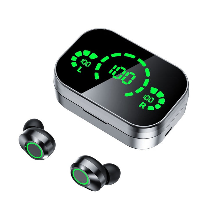 YD03 wireless earbuds with digital battery display